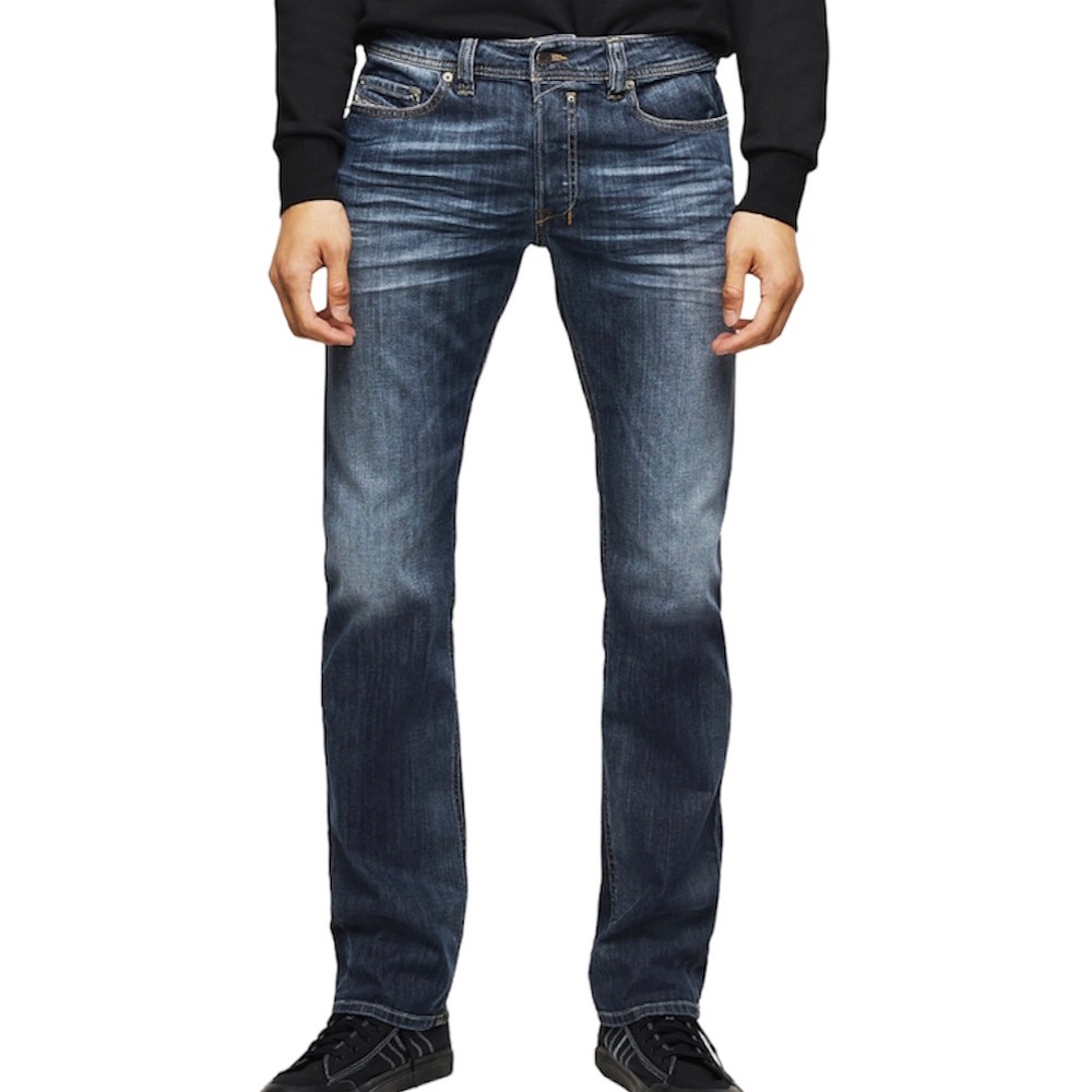 Diesel Safado Slim Straight Jeans Medium Wash 34W 34L
